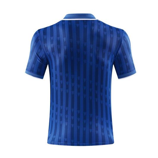 Manchester United Polo Fans Blue Football Jersey 2025/2026