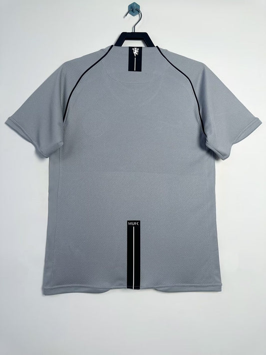 Retro Manchester United Goalkeeper Grey Football Jersey 2007/2008
