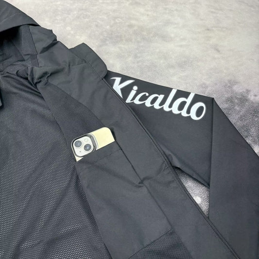 Santos Windbreaker Black White Green 2024/2025