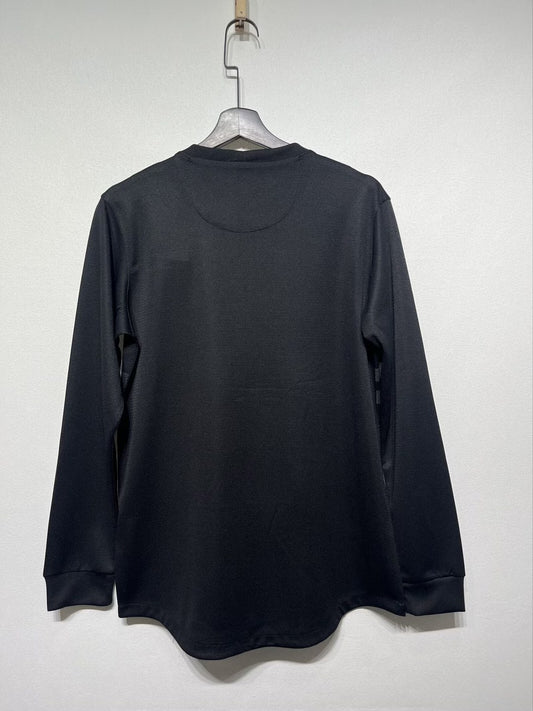 Retro Portugal Away Long Black Football Jersey 2012