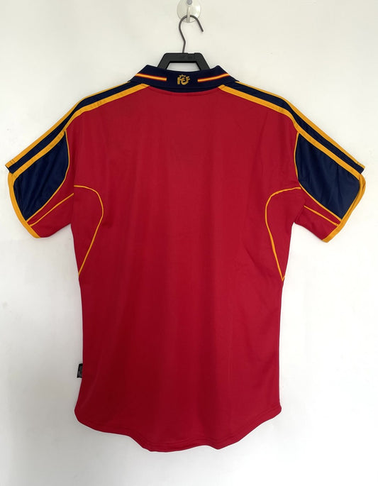 Retro Spain Home Football Jersey 2000