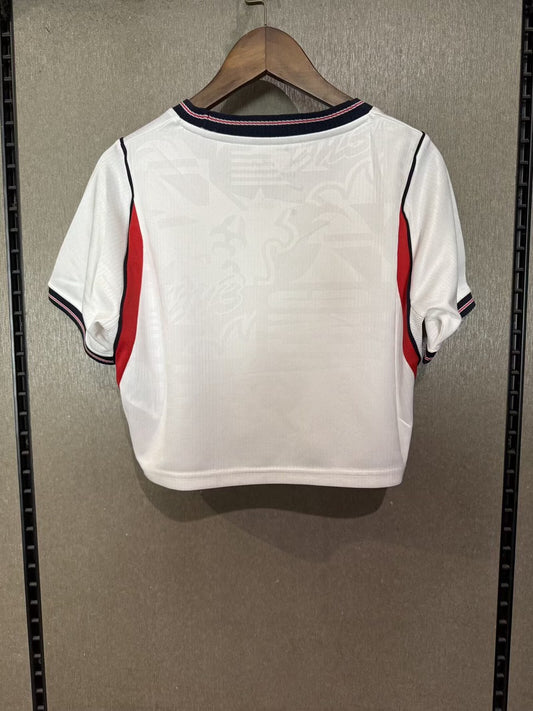 England Home Women Cheerleading Team Fans Football Jersey 2026/2027