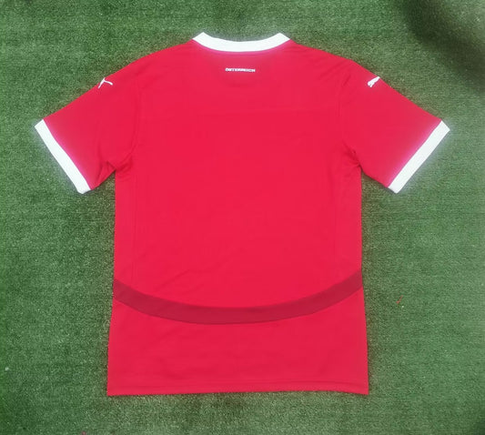 Austria Home Fans Football Jersey 2024/2025