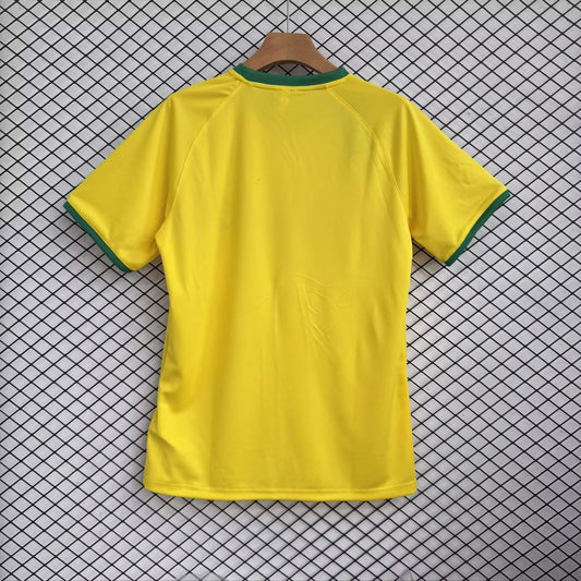 Retro Brazil Home Football Jersey 2000