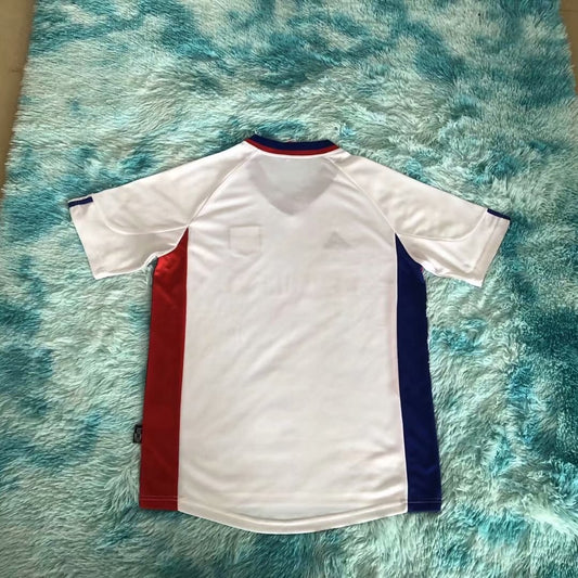 Retro Lyon Home Fans Football Jersey 2001/2002