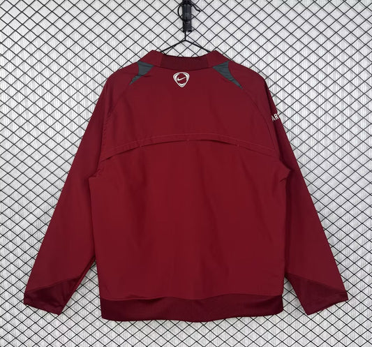Retro Arsenal Windbreaker Red Football Jersey 2005/2006