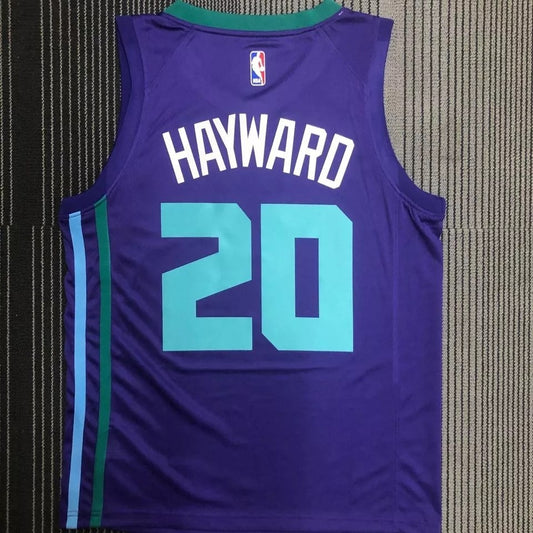 NBA Hornets Jordan HAYWARO #20 Top Quality Hot Pressing