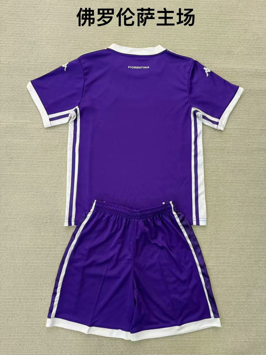 Florence Home Kids Football Jersey Quality Football Jersey 2025/2026