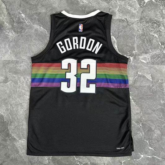 Denver Nuggets Black #32 GORDON NBA Season Jerseys 2026