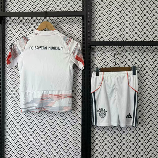 Bayern Munich Away With Pants Sets Fans Football Jersey 2025/2026