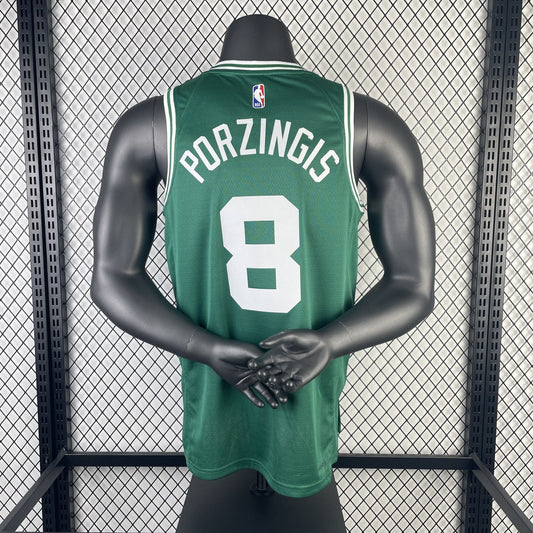 Retro Boston Celtics Green #8 PORZINGIS NBA Jerseys 2023
