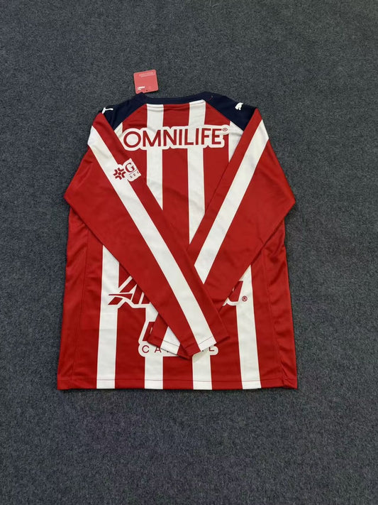 Chivas (Guadalajara ) Home Long Fans Football Jersey 2025/2026