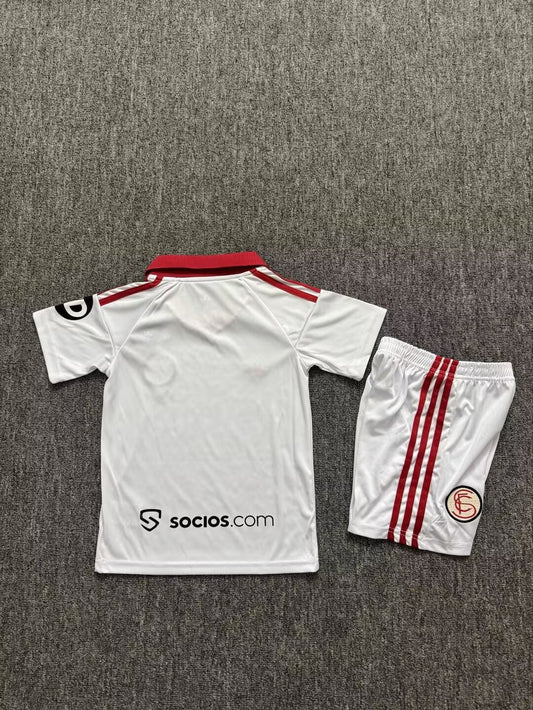 Retro Sevilla Kids Football Jersey 2025/2026