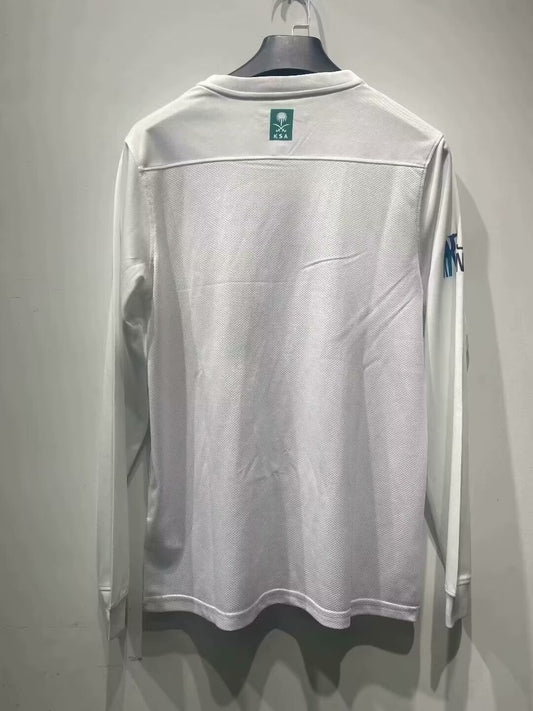 Al-Nassr FC Third Away Long Sleeve Fans Football Jersey 2023/2024