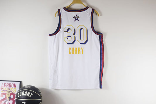ALL STAR White #30 Curry NBA Jerseys 2025/2026