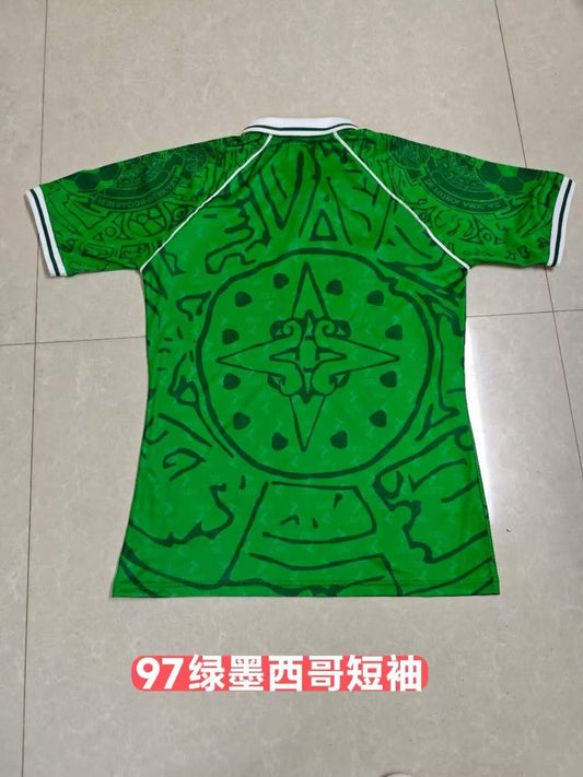 Retro Mexico Home Football Jersey 1998