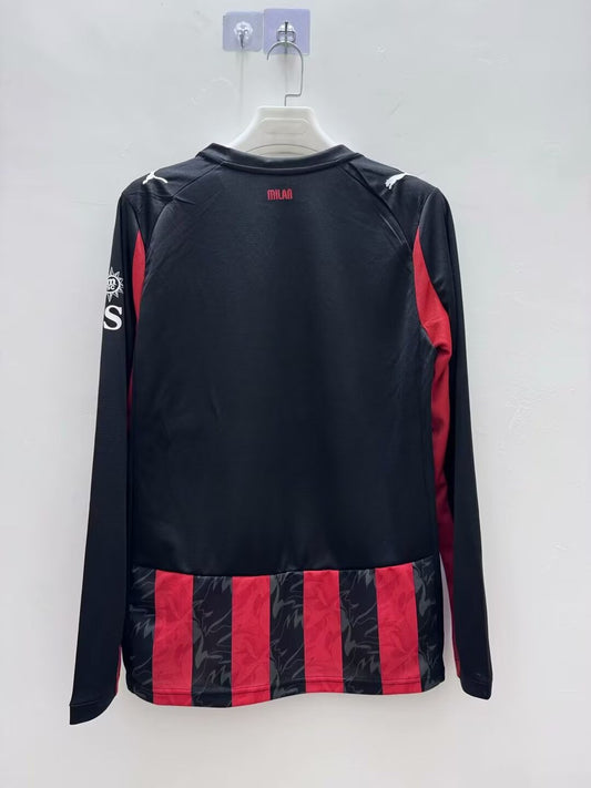 AC Milan Home Long Fans Football Jersey 2025/2026