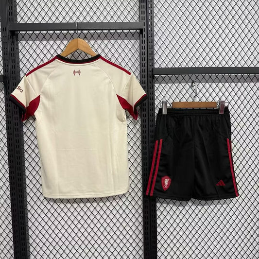 Liverpool Away With Pants Sets Fans Football Jersey 2025/2026