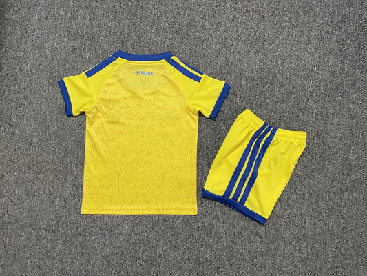 Ukraine Home Kids Fans Football Jersey 2026/2027