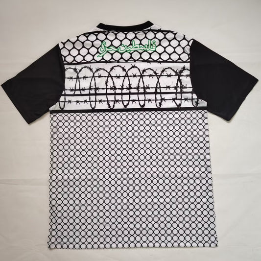 Palestine Retro Special Edition White Fans Football Jersey 2025/2026