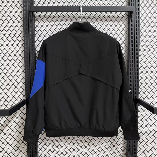 Chelsea Windbreaker Black Football Jersey 2025/2026