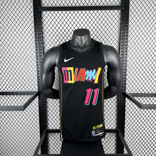 Heat City Edition #11 JAQUEZ JR. NBA Jerseys 2025