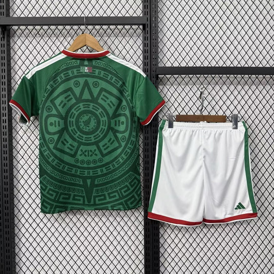 Mexico Home Fans With Pants Sets Football Jersey 2026/2027