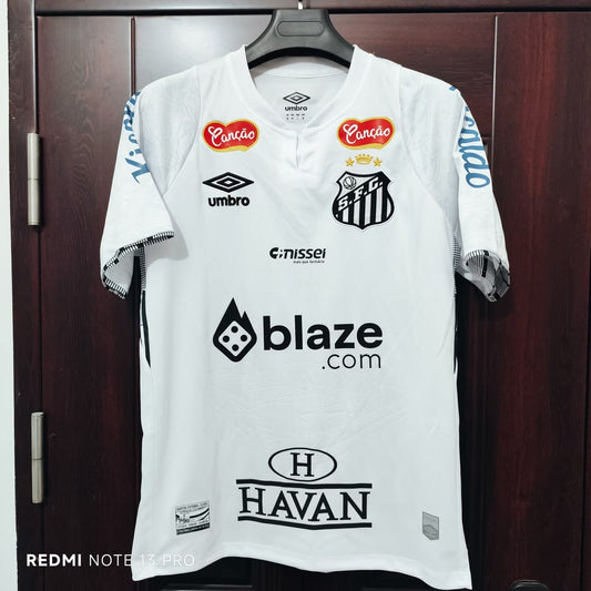 Santos #10 NEYMAR JR Home Fans Football Jersey 2024/2025