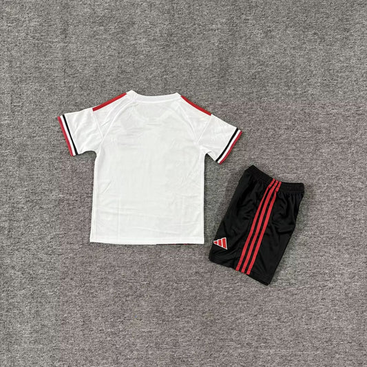 Manchester United Special Edition White Rose Kids Football Jersey 2025/2026