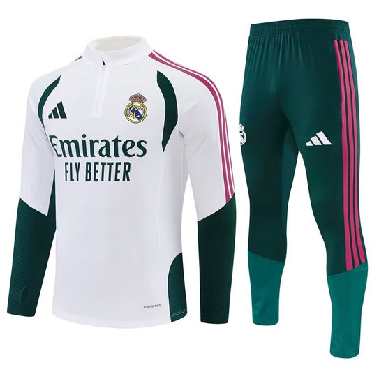 Real Madrid Training Tracksuit White (Kids And Man 10-2XL) 2026/2027