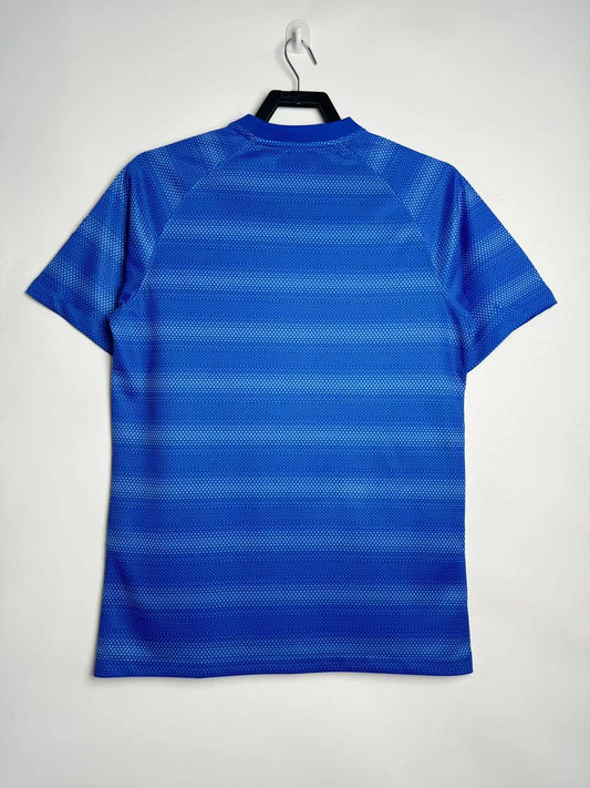 Retro Brazil Blue Football Jersey 2013/2014
