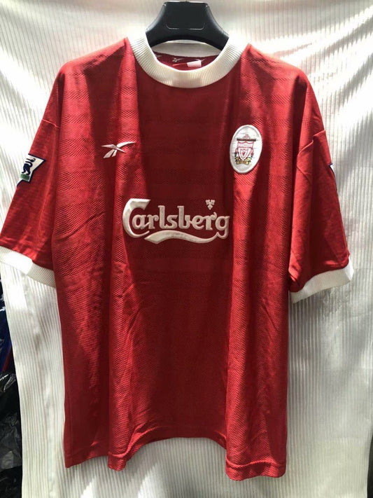 Retro 1998 Liverpool Home Football Jersey