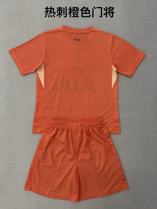Tottenham Goalkeeper Orange Fans (Kids And Man) Football Jersey 2025/2026
