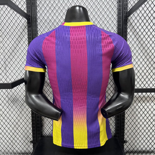 Barcelona Purple Gold Neon Special Edition Player Football Jersey 2026/2027