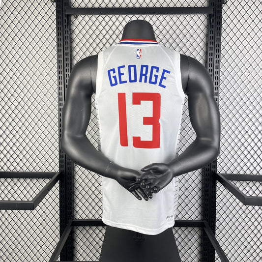Los Angeles Clippers White #13 GEORGE NBA Season Jerseys 2023