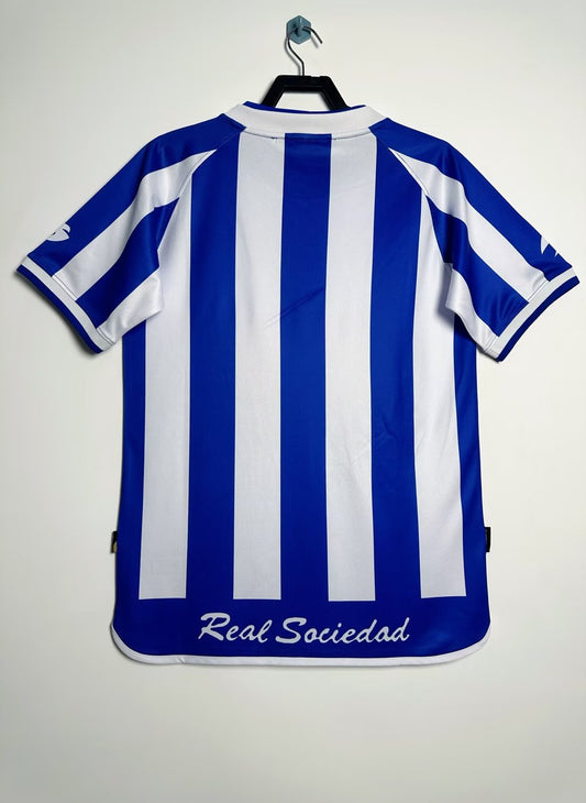 Retro Real Sociedad Home Fans Football Jersey 2002/2003