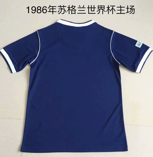Retro Scotland Home Football Jersey 1986