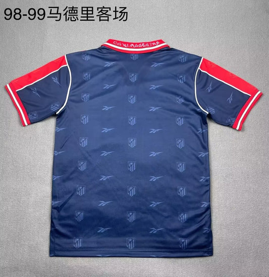 Retro Atletico Madrid Away Football Jersey 1998/1999