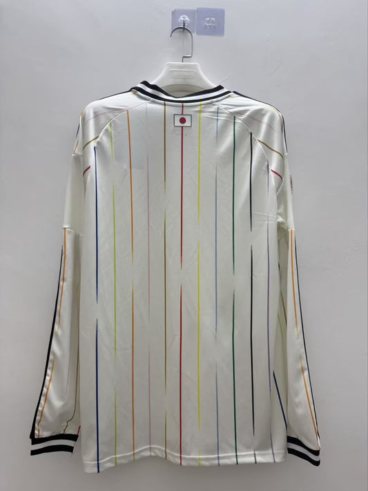 Japan Away Fans Long Sleeve Football Jersey 2026/2027