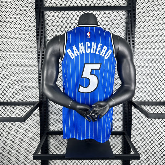 Orlando Magic Blue #5 BANCHERO NBA Season Jerseys 2026