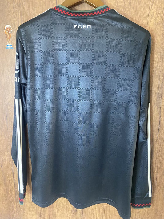 Bayern Munich Third Away Long Sleeves Fans Football Jersey 2025/2026