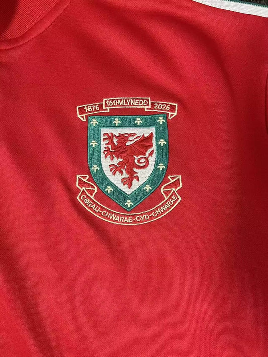 Wales REd Sets Jacket Tracksuit 2025/2026
