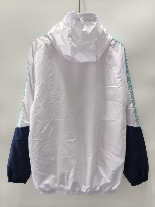 Argentina Windbreaker White Football Jersey 2026/2027