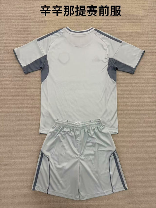 FC Cincinnati Pre Match Uniform Fans Kits Football Jersey 2025/2026 (Kids And Man )