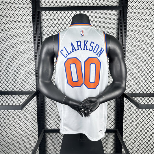 New York Knicks #00 CLARKSON NBA Jerseys 2023