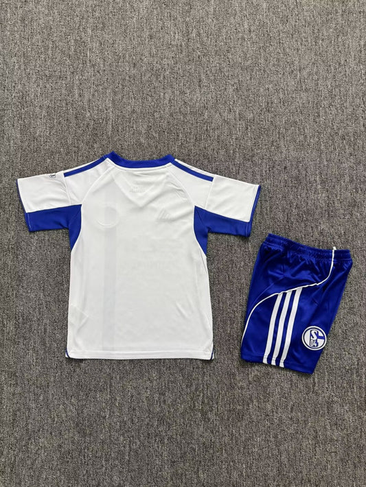 Schalke 04 Away Kids Fans Football Jersey 2025/2026