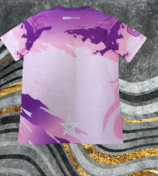 Morocco Training Clothes Purple Fans Football Jersey 2025/2026