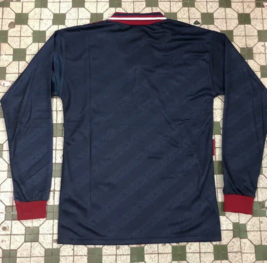 Retro Ajax Away Long Sleeve Football Jersey 1994/1995