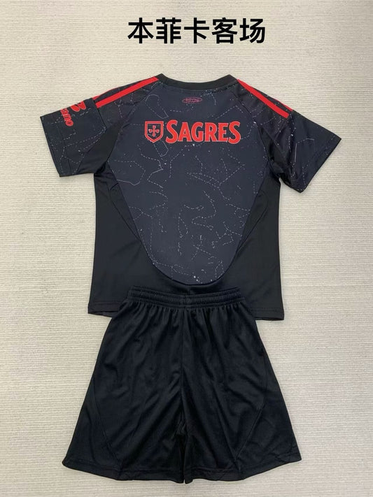 Benfica Away Kids Football Jersey 2024/2025