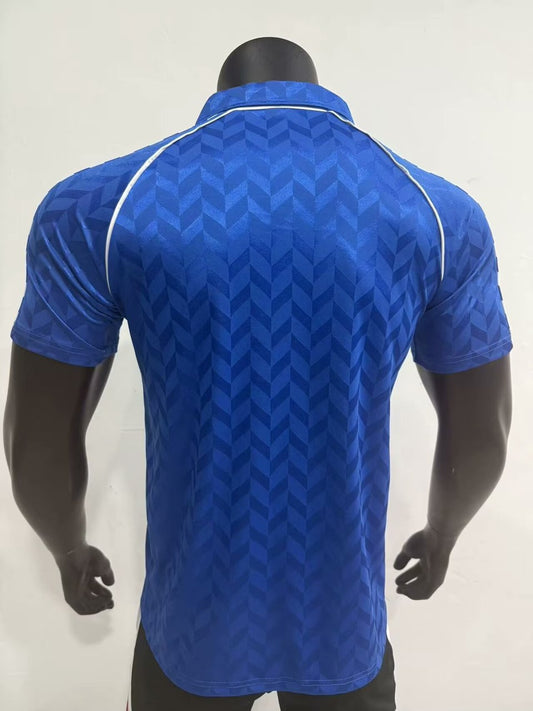 Retro Real Madrid Away Football Jersey 1986